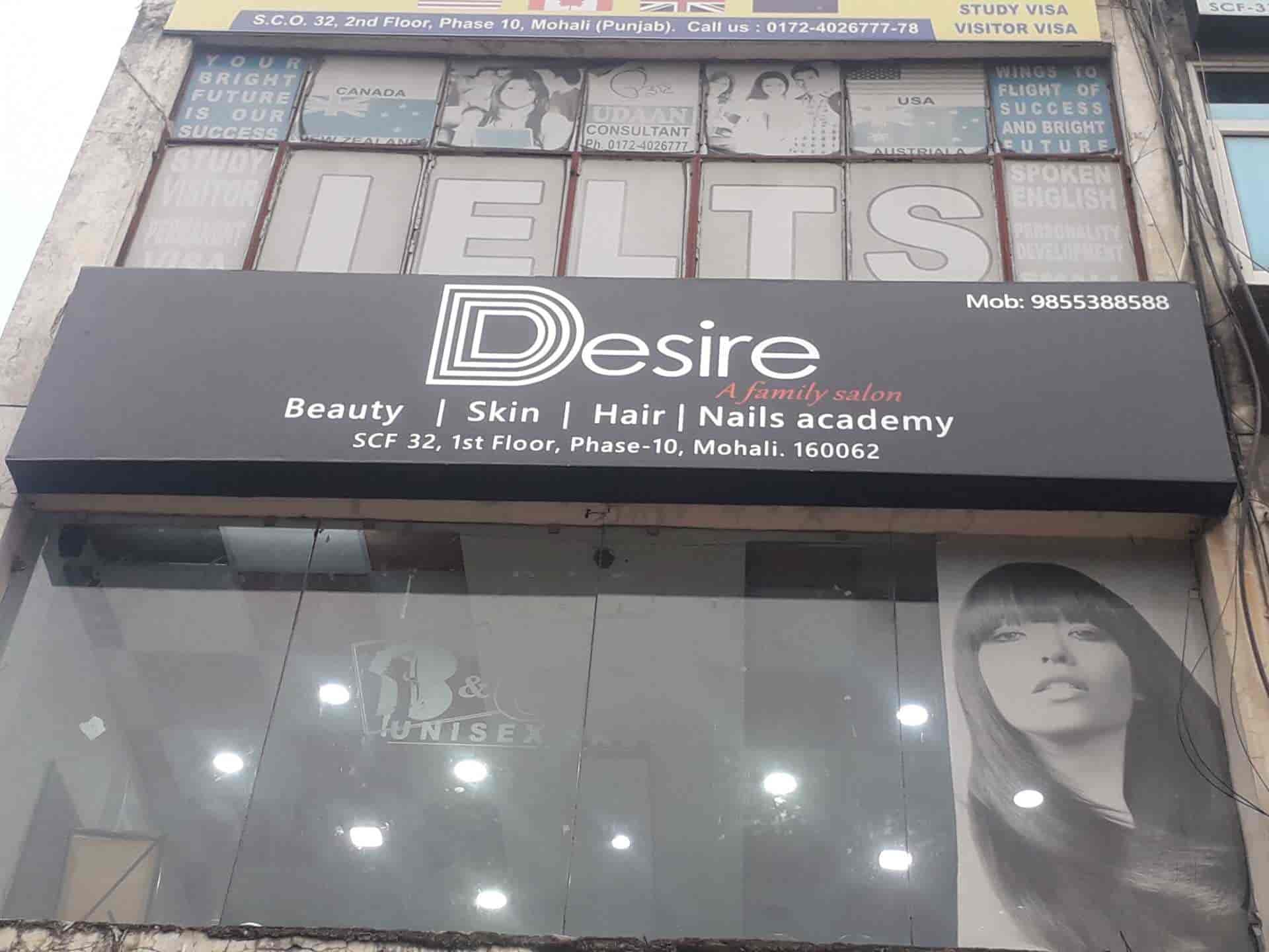 Desire A Family Saloon in Chandigarh Sector 64 Phase 10,Chandigarh Best Salons in Chandigarh