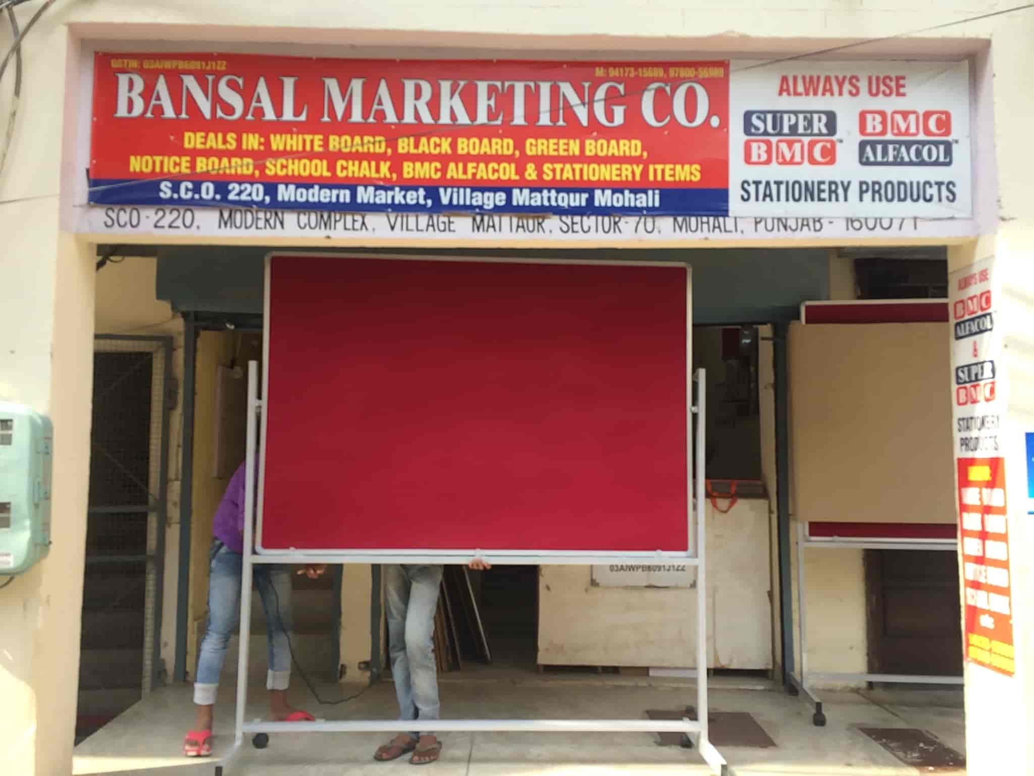 Catalogue Bansal Marketing Co. in Mataur Village , Chandigarh Justdial