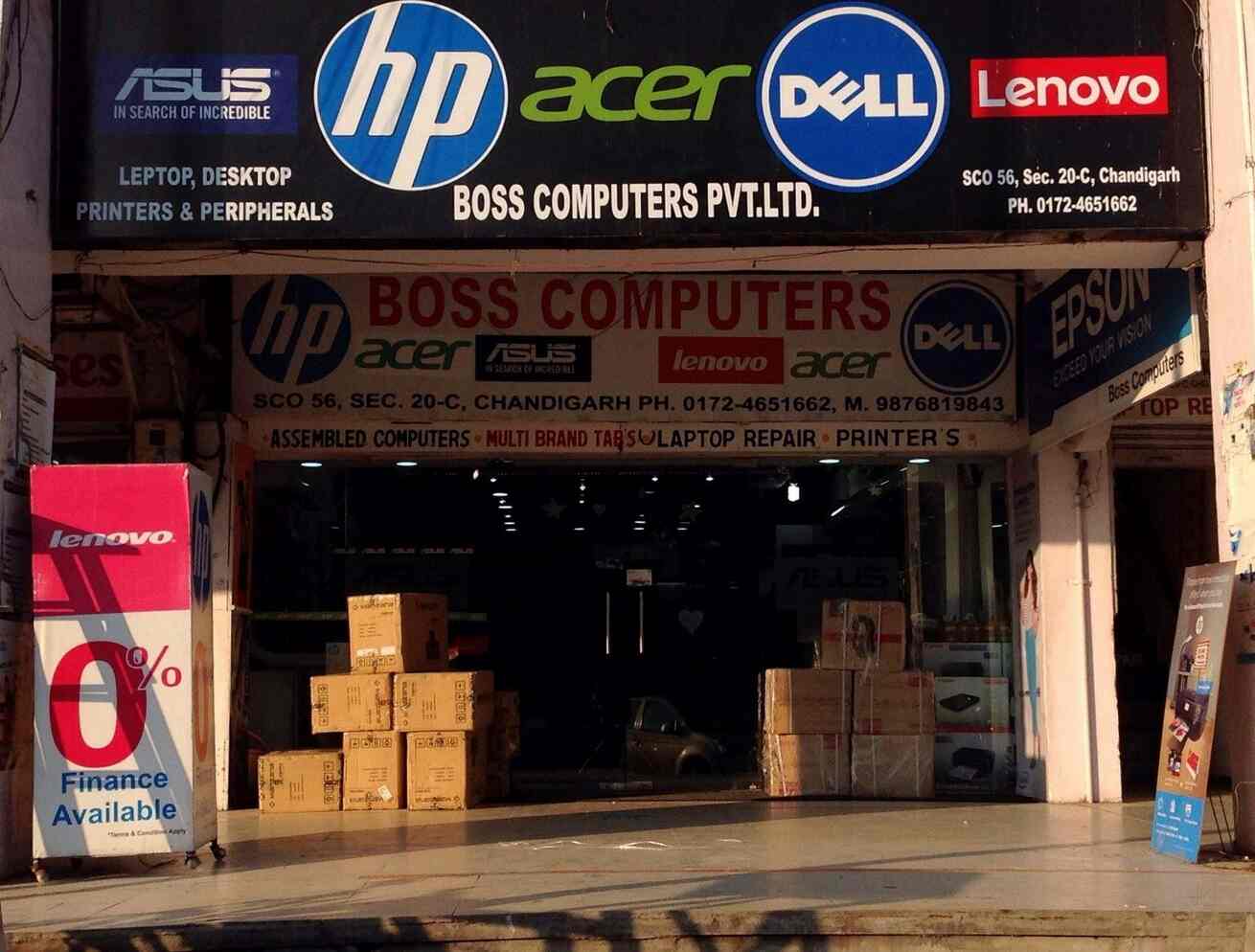 Boss Computers Pvt Ltd, Chandigarh Sector 20c Laptop Dealers in