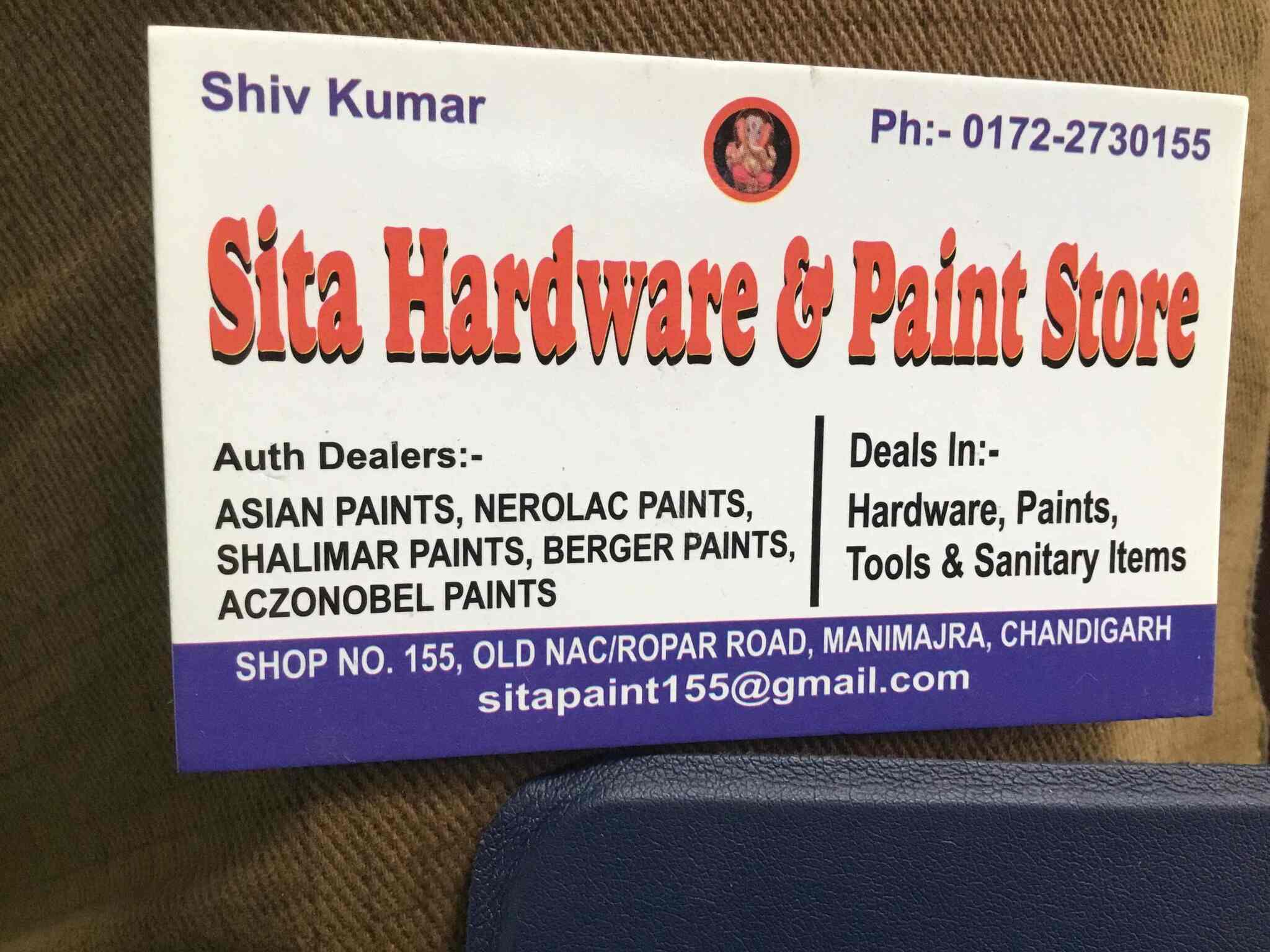 Sita Hardware & Paint Shop in Mani Majra,Chandigarh Best Hardware