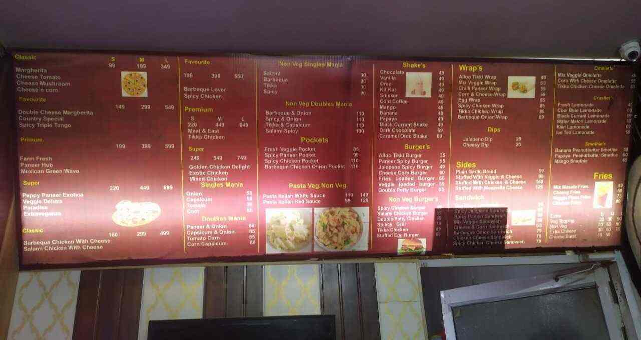 Pizza Connection in Gate No 9,Chandigarh Order Food Online Best Pizza Outlets in Chandigarh