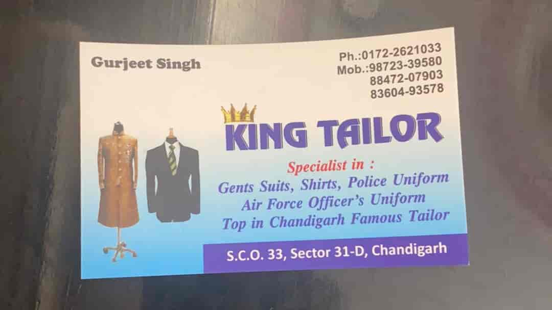 Top Tailors For Men in Chandigarh Sector 30d Best Tailors For Men Chandigarh near me Justdial