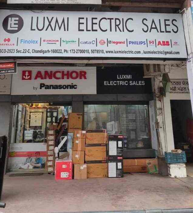 Luxmi Electric Sales, Chandigarh Sector 22c Electrical Goods Dealers