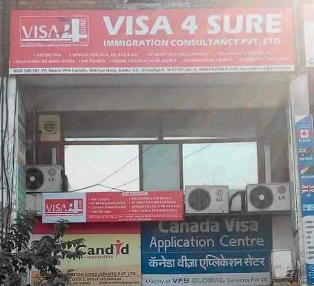Visa 4 Sure Immigration Consultancy Pvt Ltd, Chandigarh Sector 8c