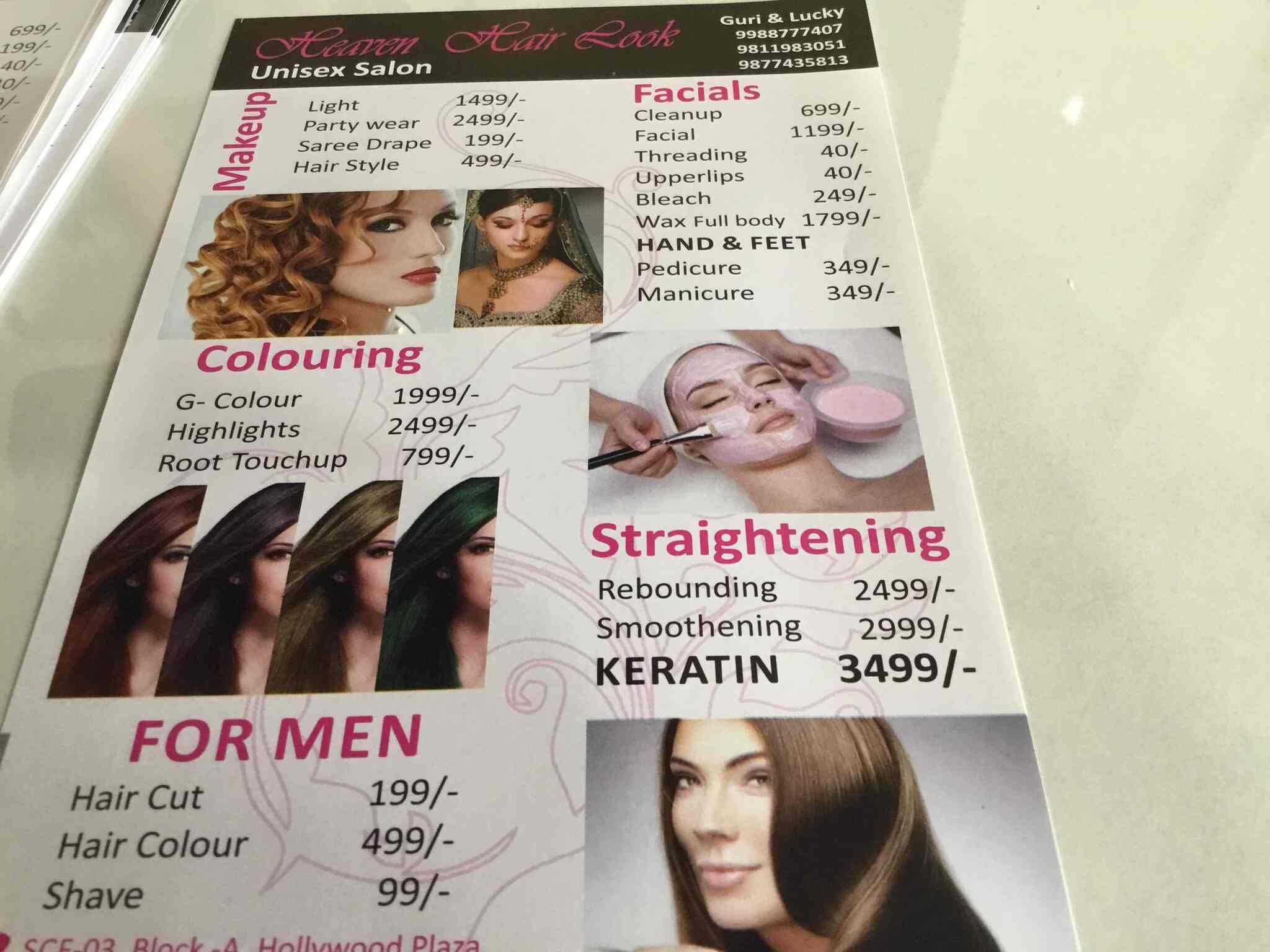 Heaven Hair Look Unisex Salon Photos, Pabhat, Zirakpur- Pictures & Images Gallery - Justdial Heaven Hair Look Unisex Salon Photos, Pabhat, Zirakpur- Pictures & Images Gallery - Justdial