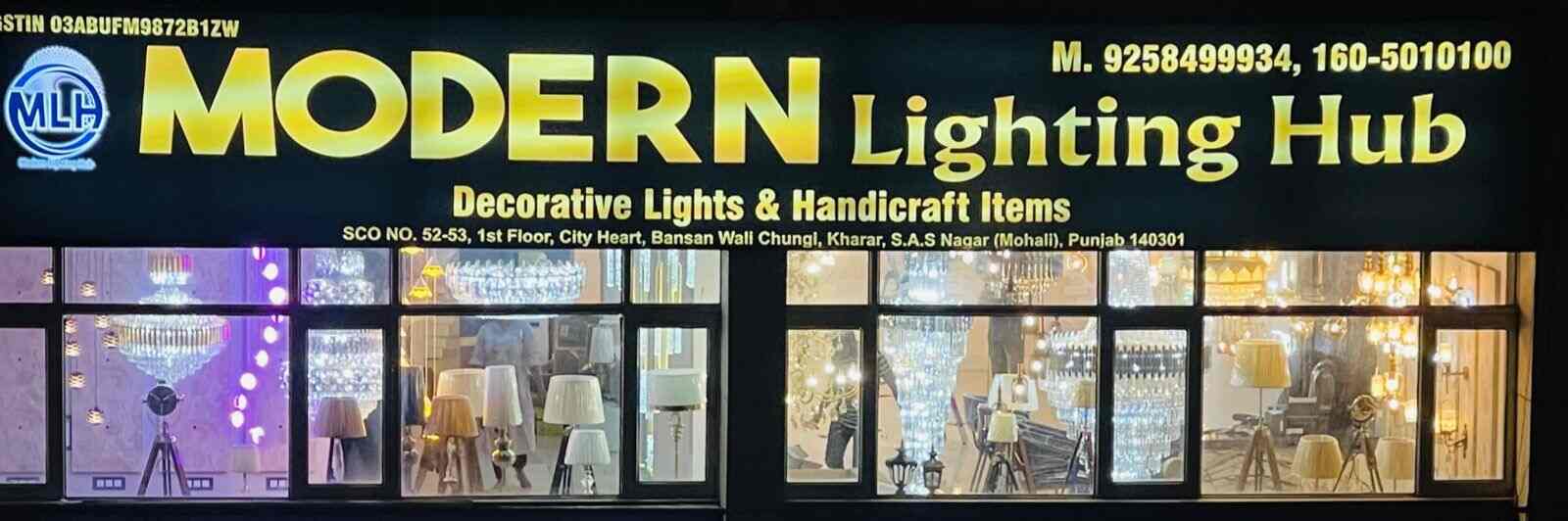 Modern Lighting Hub in Kharar,Chandigarh Best LED Light Dealers in