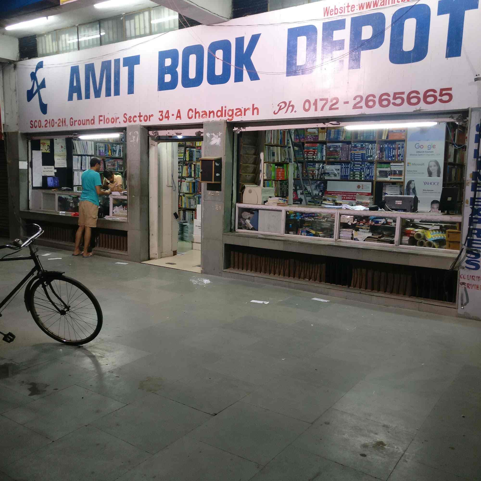 Amit Book Depot in Chandigarh Sector 34a,Chandigarh Best Second Hand