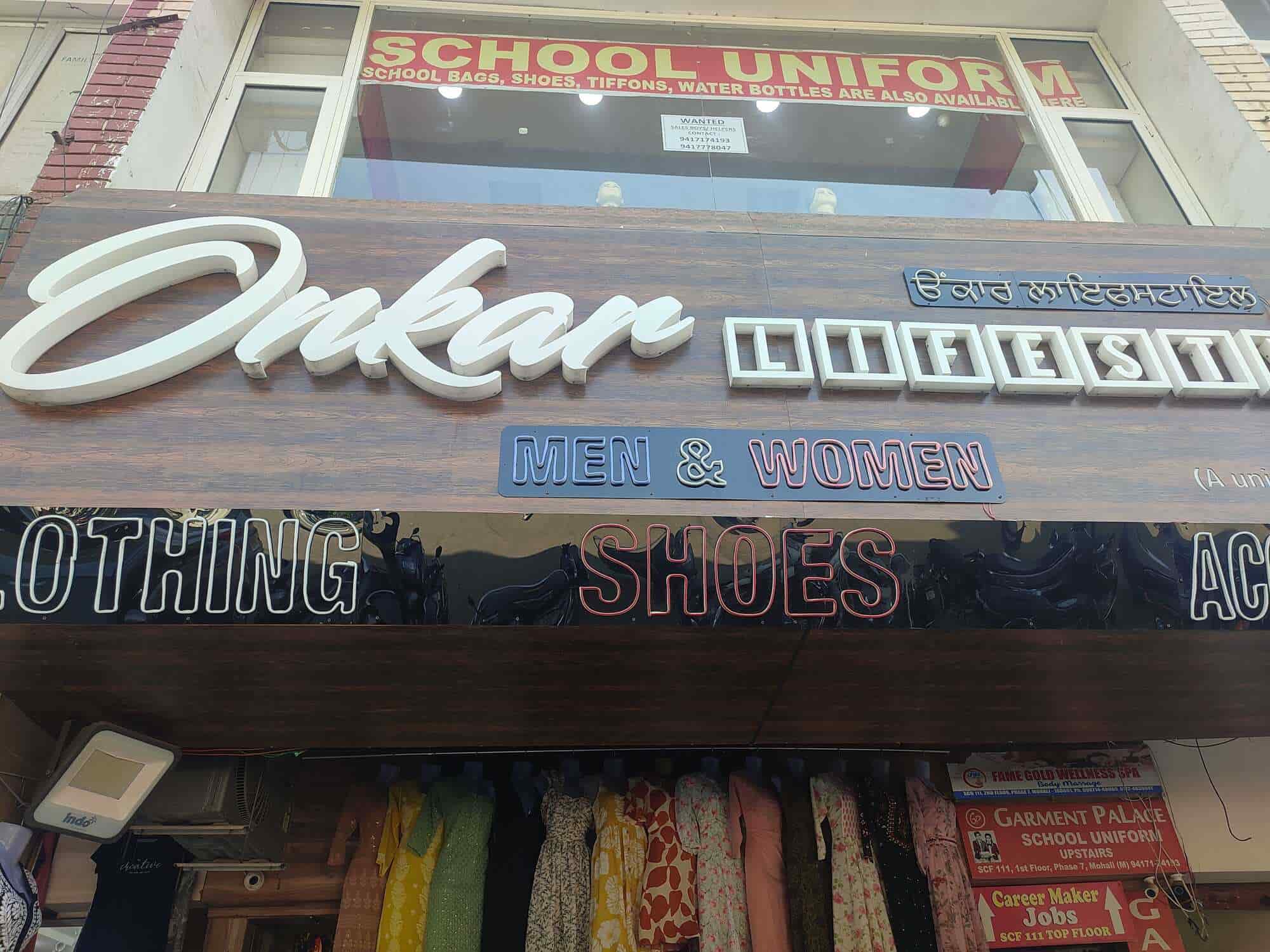 Onkar Lifestyle in Chandigarh Sector 61 Phase 7,Chandigarh Best Men