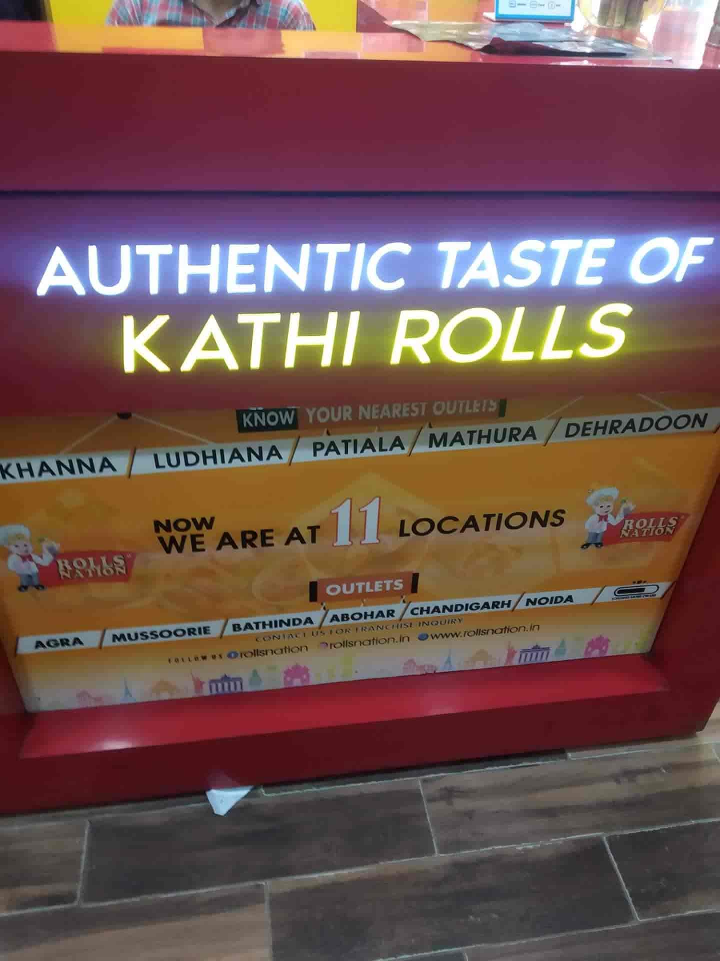 Rolls Nation in Chandigarh Sector 37C,Chandigarh Order Food Online