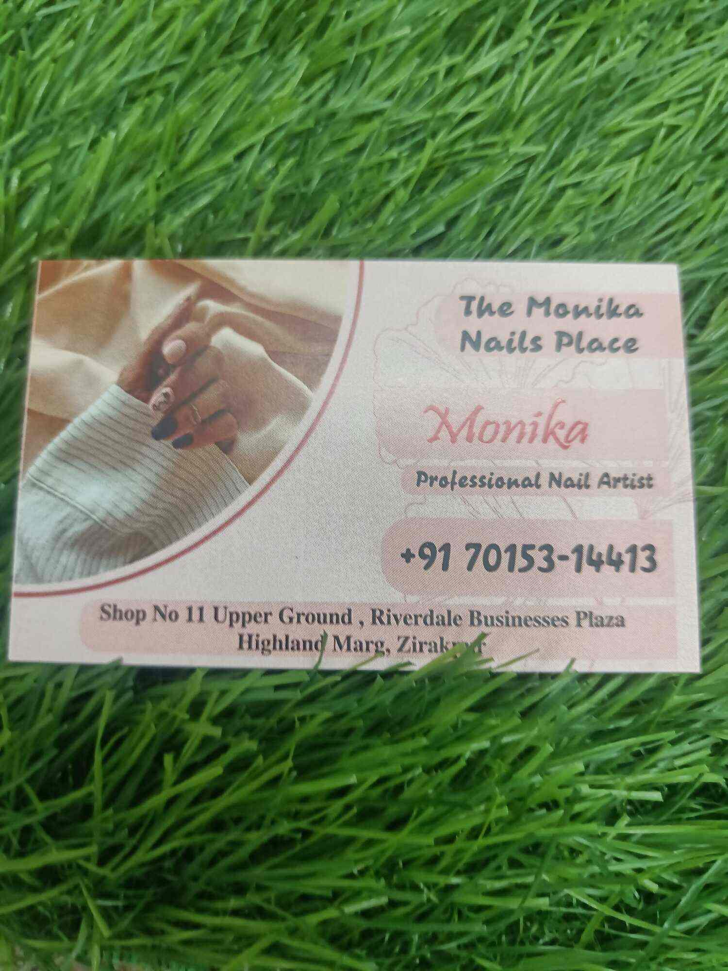 The Monika Nails place in Zirakpur City,Chandigarh Best Beauty