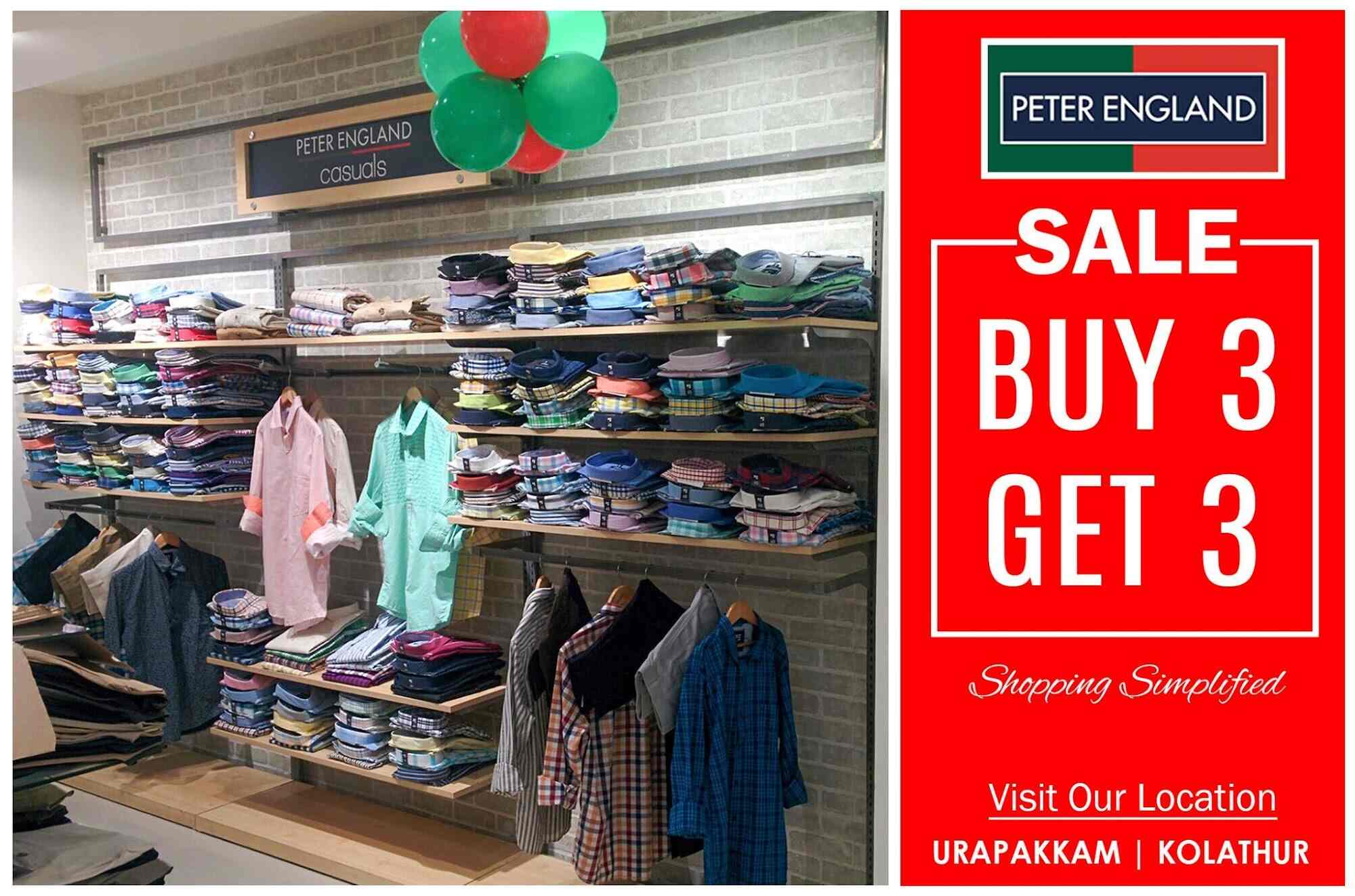 Top Peter England Readymade Garment Retailers in Chengalpattu Best Peter England Readymade
