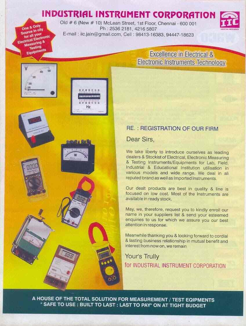 Top Meco Multimeter Dealers in Ernakulam मल्टीमीटर डीलर्समेक