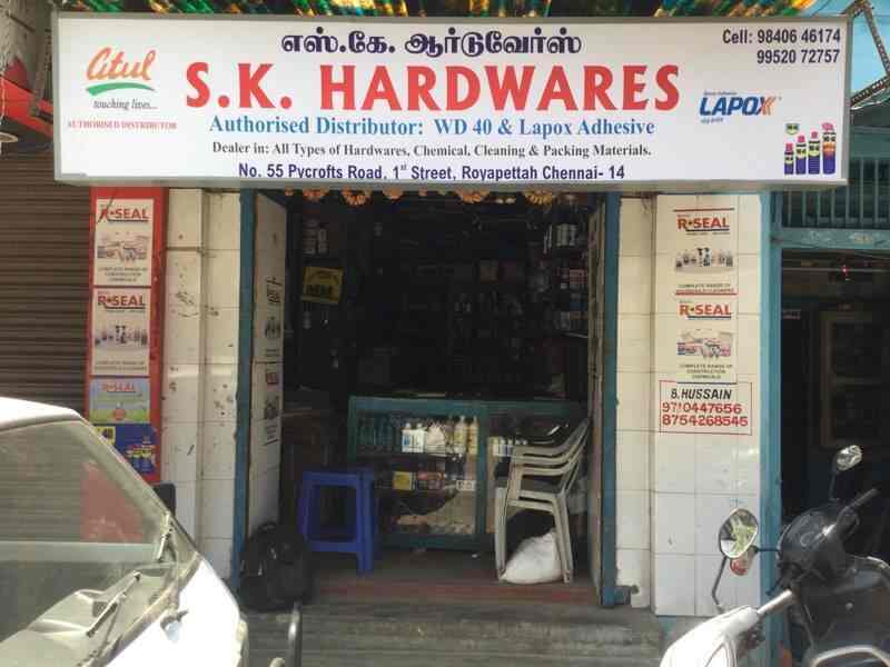 S K Hardwares in Royapettah,Chennai Best PidiliteConstruction