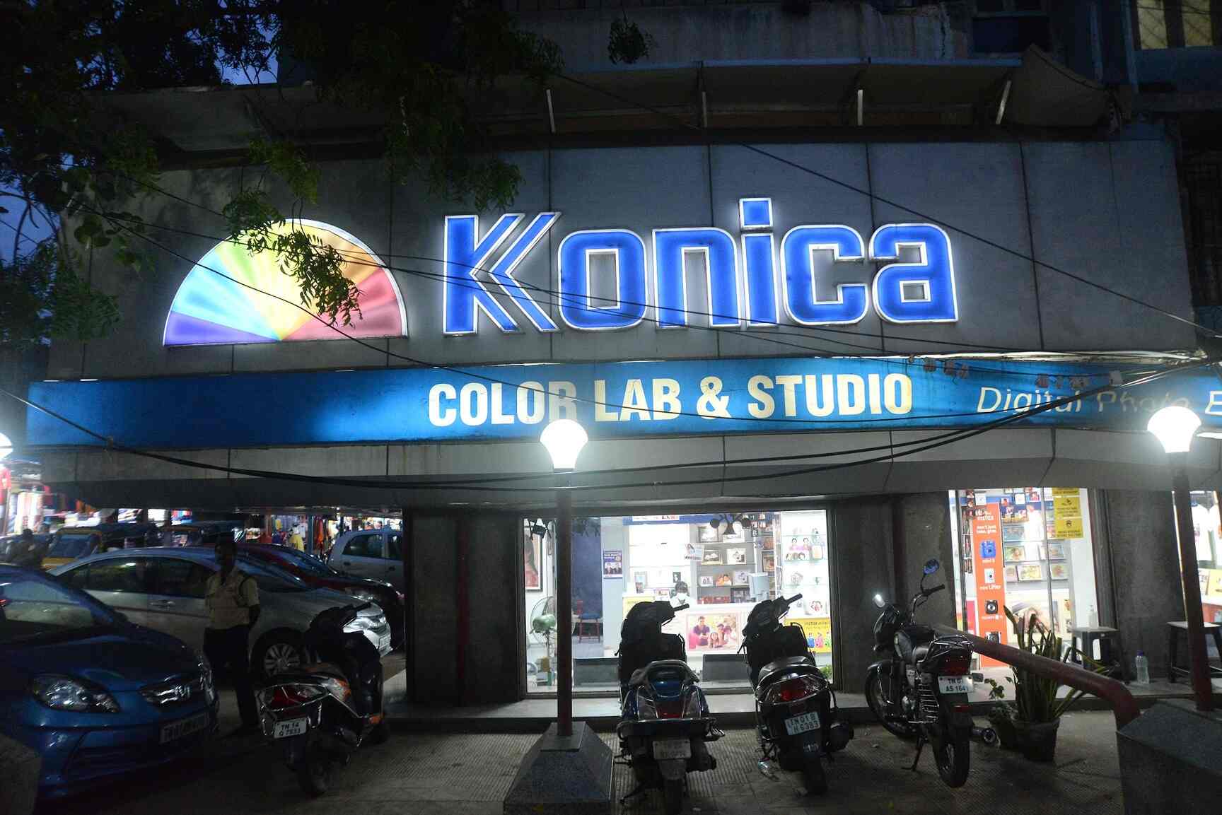 Konica Color Lab in Egmore,Chennai Best Photo Developing Services in