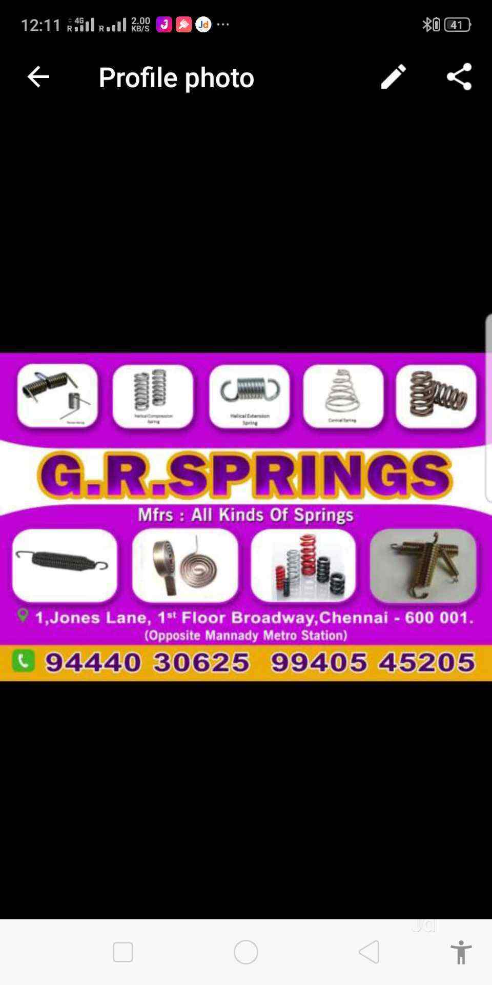G R Springs Parrys Spring Manufacturers In Chennai Justdial