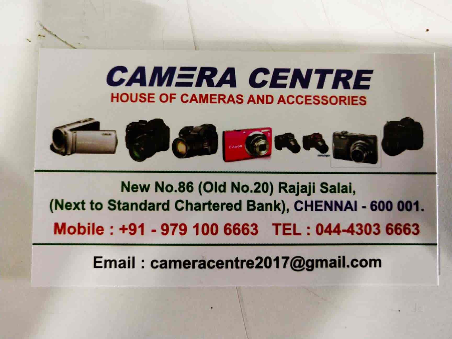 Camera Center in Parrys,Chennai Best CanonCamera Dealers in Chennai