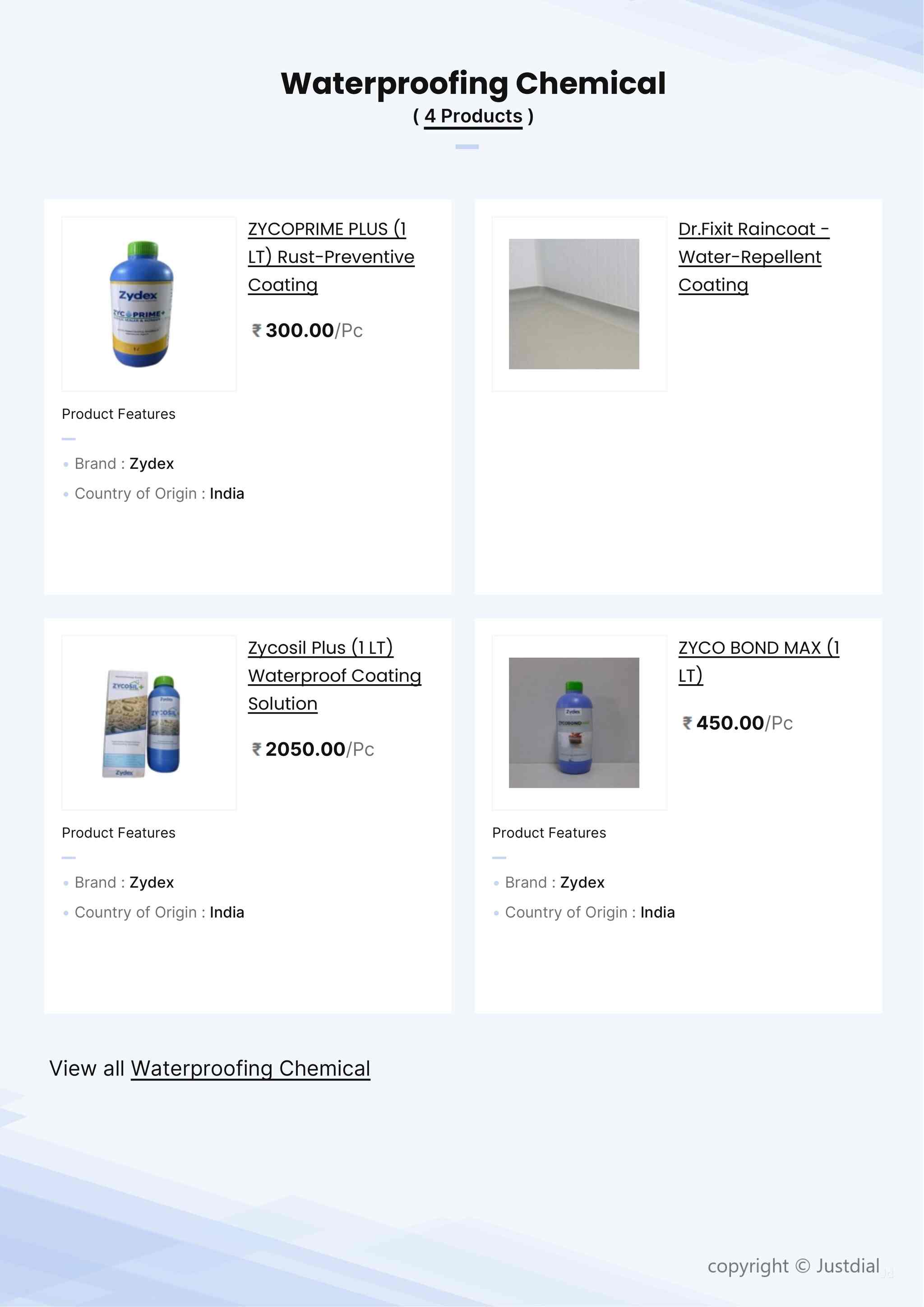 Fixit Pidifin 2K Bathroom Waterproofing kg in Aligarh at