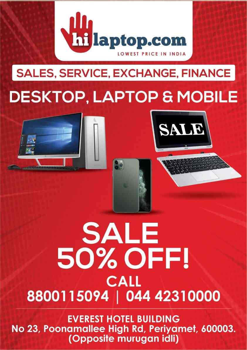 Top Lenovo Laptop Centers in Richie StreetMount Road Best Lenovo