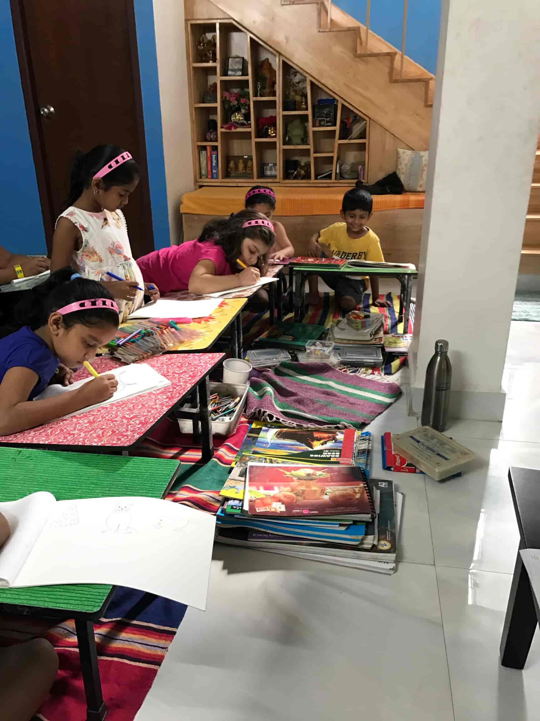 Sri Viswakala Kendra Art School in Thoraipakkam,Chennai Best Oil