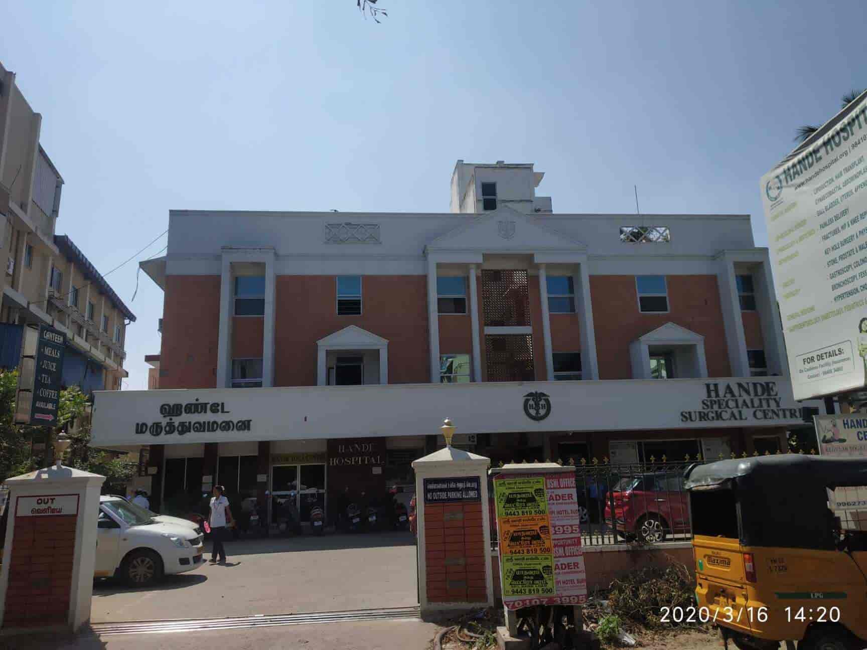 Hande Hospital in Shenoy Nagar,Chennai Book Appointment Online Best