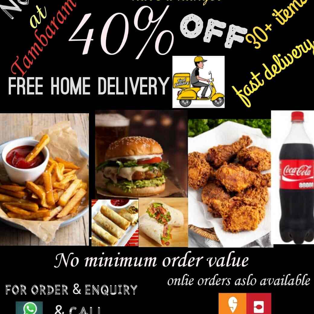 Burgers Station in Tambaram,Chennai Order Food Online Best Fast