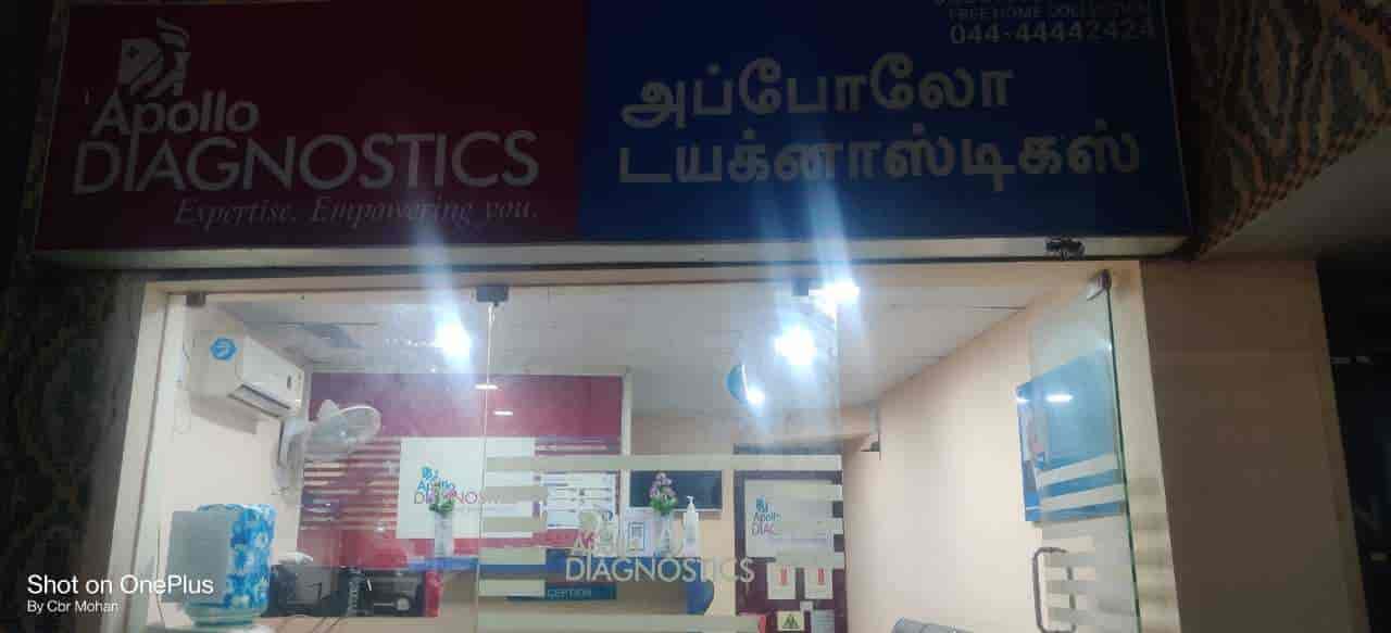 Find list of Apollo Diagnostic Centres in Kodambakkam High Road