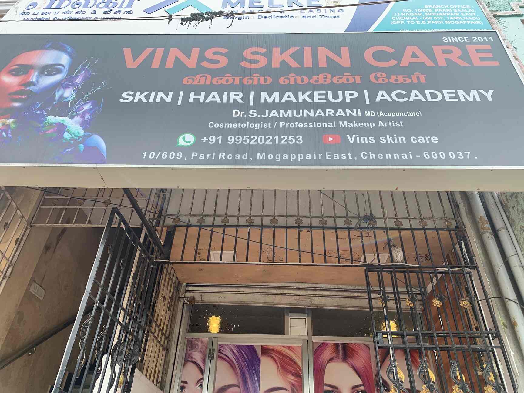 Vins Skin Care & Bridal Makeup in Mogappair East,Chennai Best Beauty