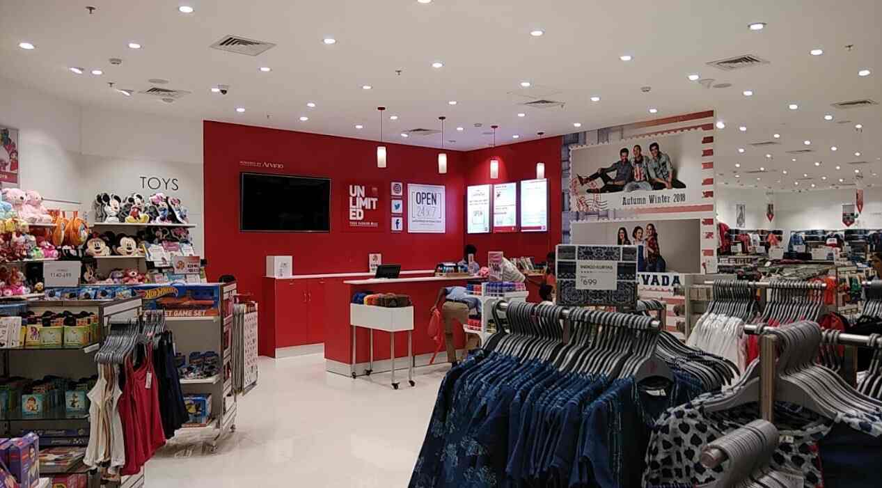 Unlimited Store (VR Mall), Anna Nagar - Readymade Garment Retailers in  Chennai - Justdial