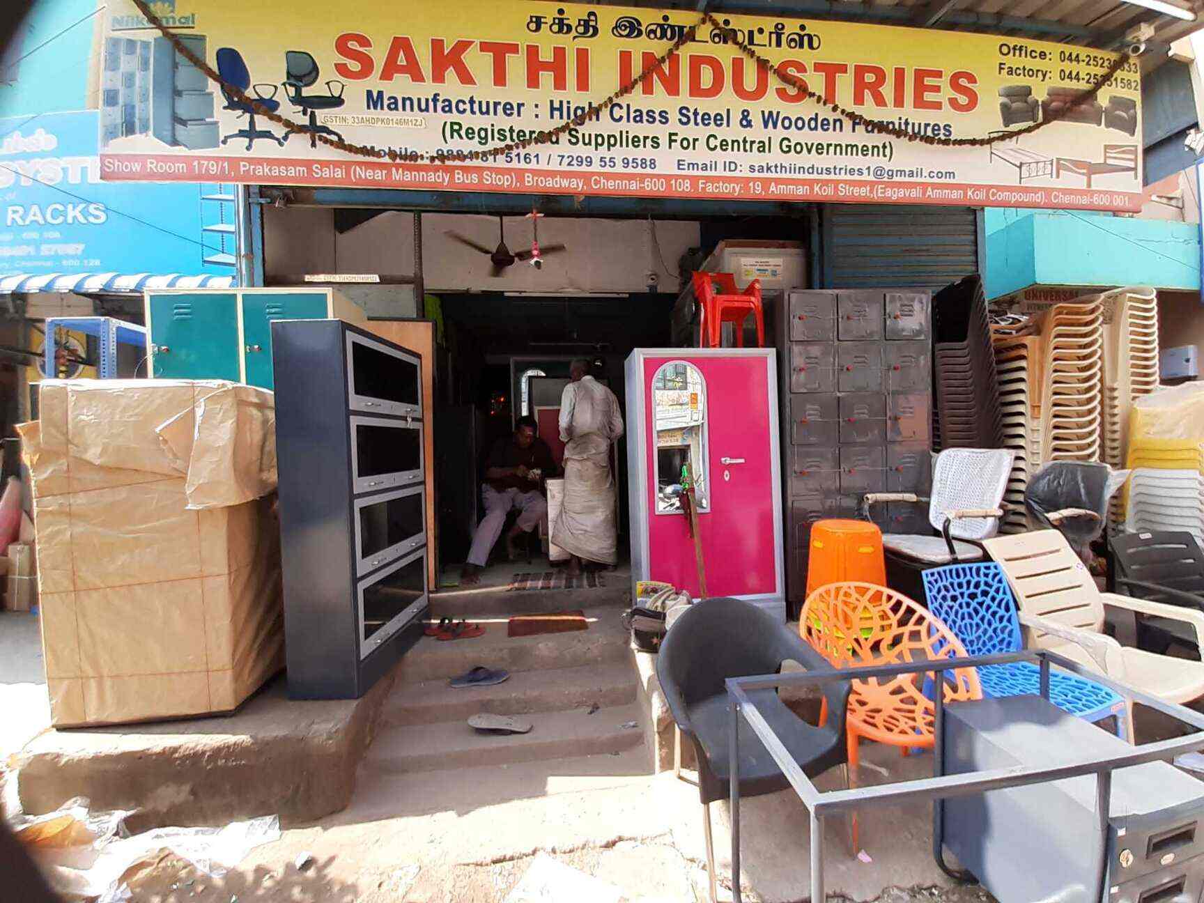 Sakthi Industries in Broadway,Chennai Best Chair Manufacturers in