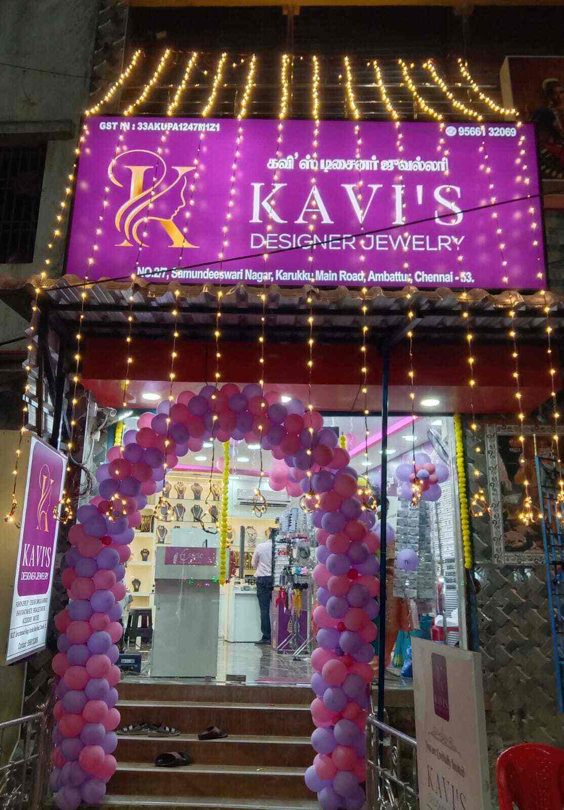 Kavis Designer Jewellery in Ambattur,Chennai Best OSR Jewellers