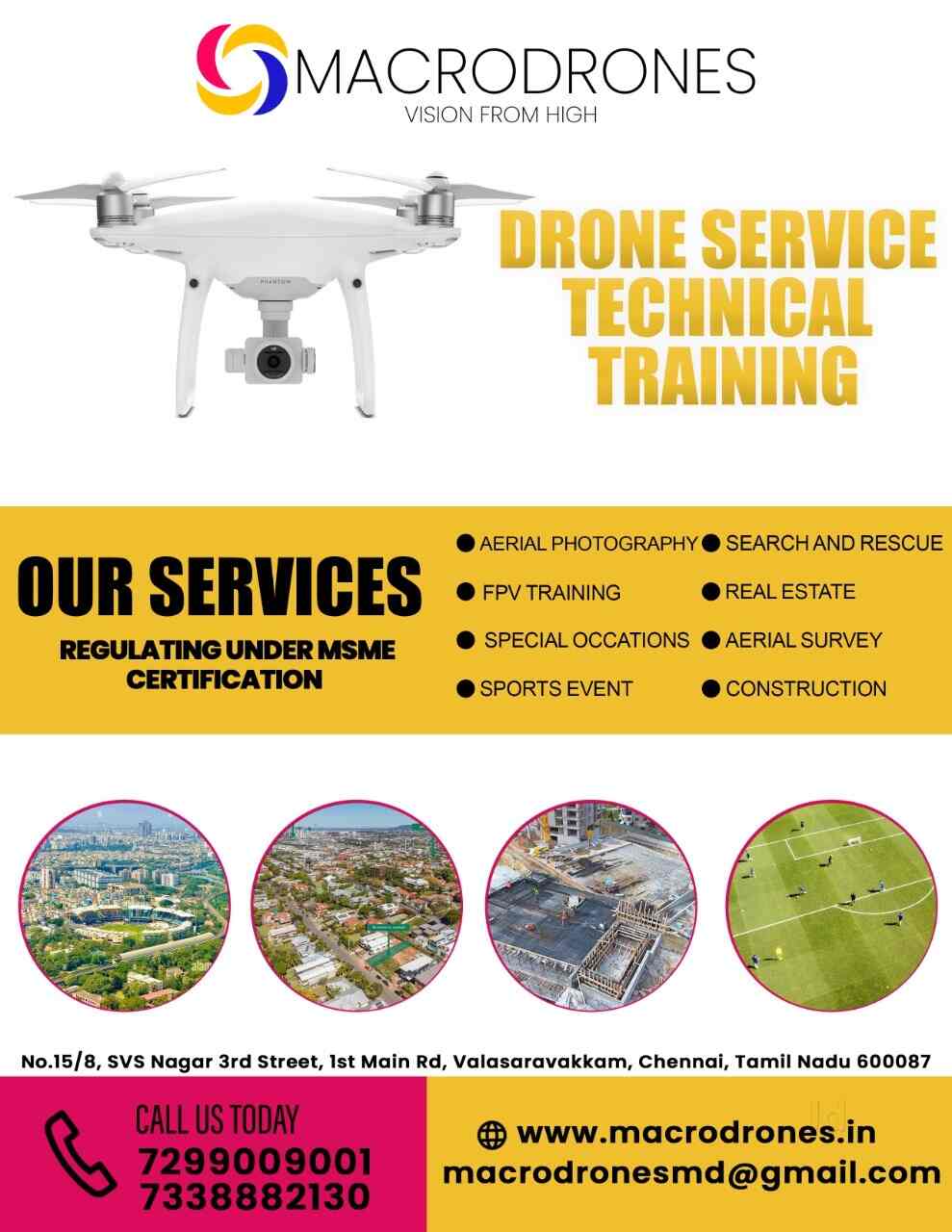 Top Drone On Rent in Medavakkam Best Drone On Rent Chennai near me