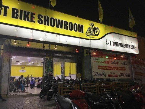 hero showroom in perambur