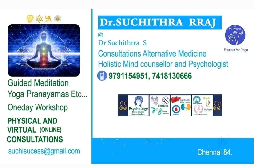 Dr S Suchithrra Raajh in Purasawalkam,Chennai Book Appointment Online
