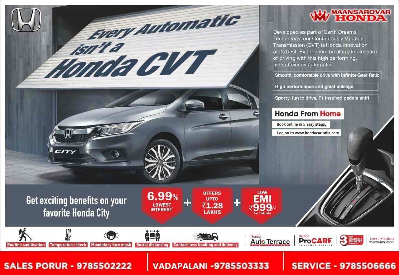 Top Authorised Honda Car Dealers in Chennai Best Honda New Car
