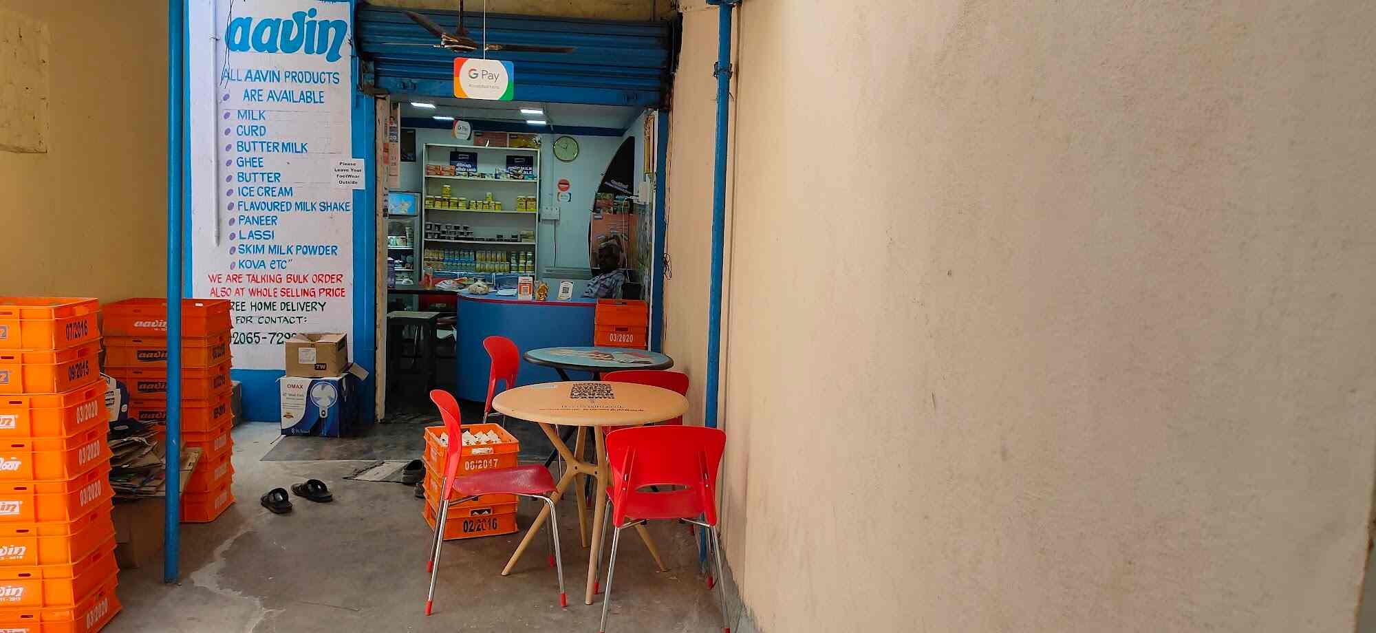 Aavin Parlour in Villivakkam,Chennai Best Ice Cream Distributors in