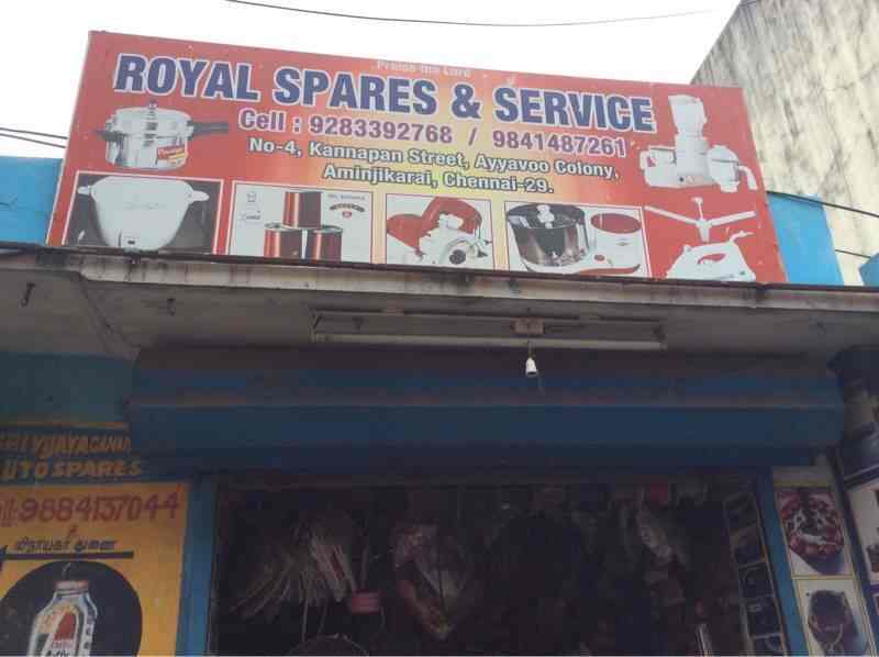 Royal Spares And Service in Aminjikarai,Chennai Best AlmonardFan