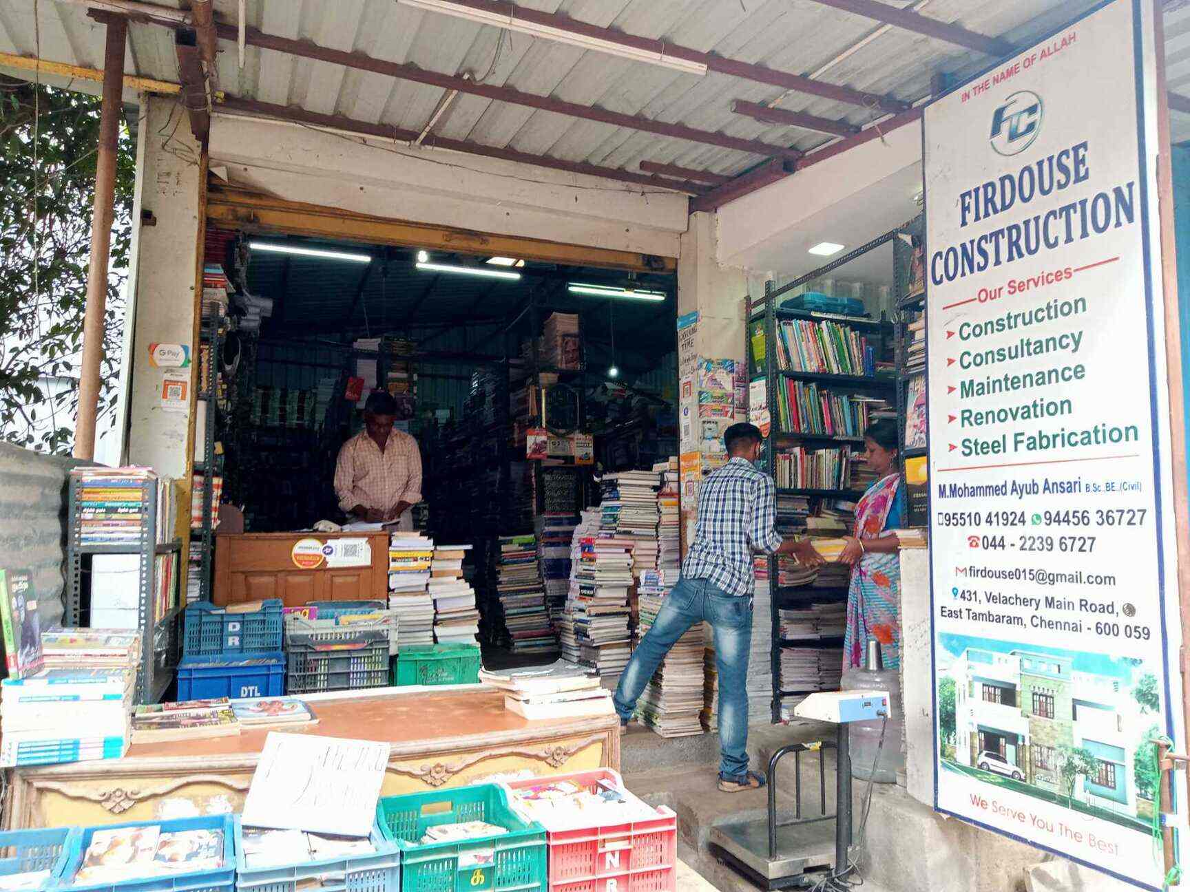 Top Second Hand Book Shops in Tambaram Best Used Book Shops Chennai
