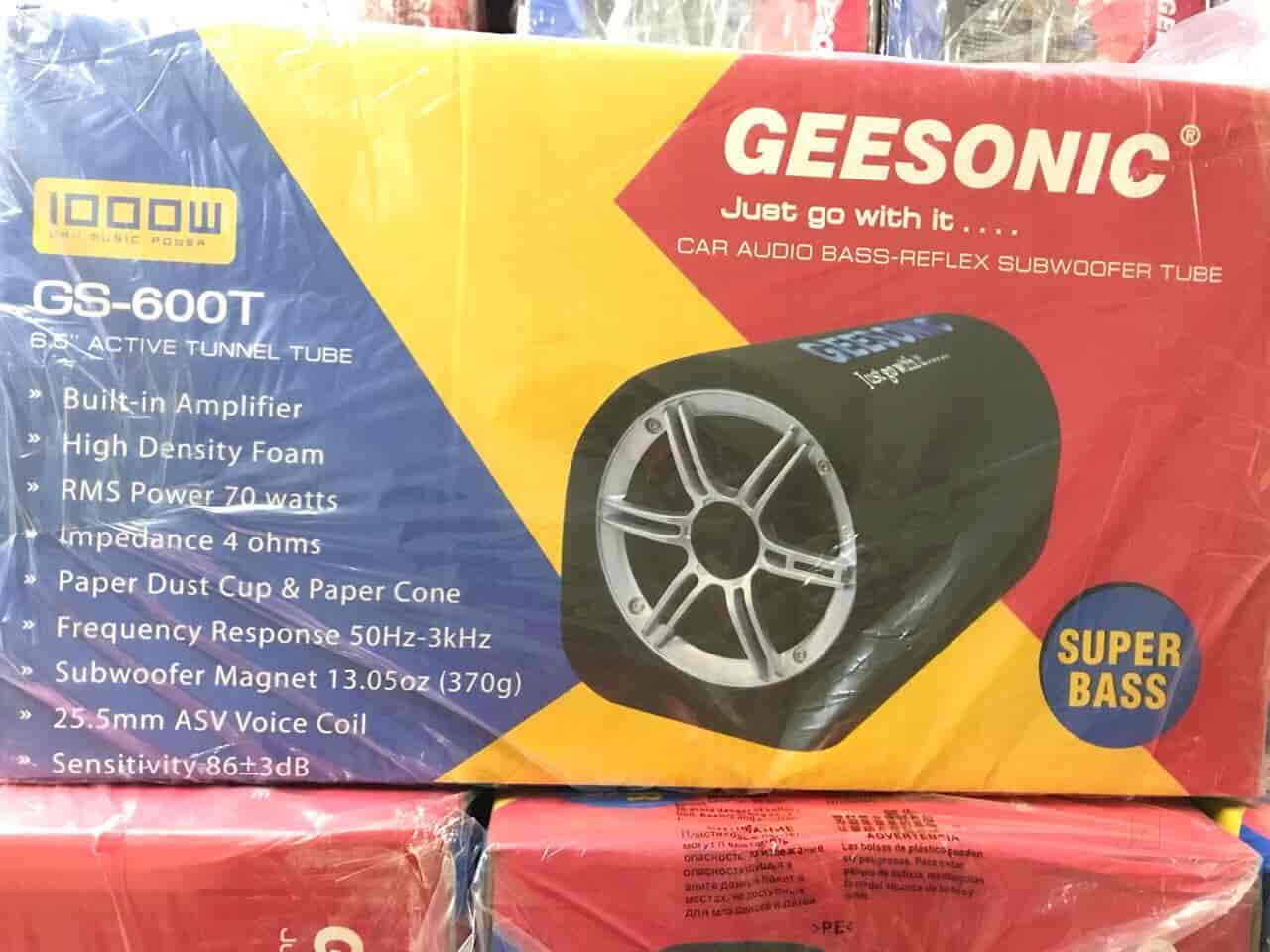 geesonic subwoofer with amplifier price