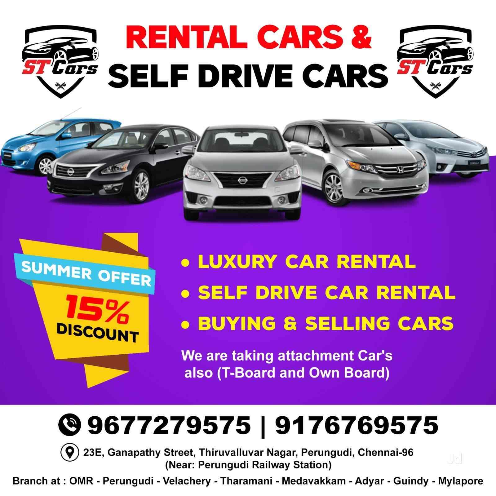 St Rental Cars in Perungudi,Chennai Best Car Rental in Chennai Justdial
