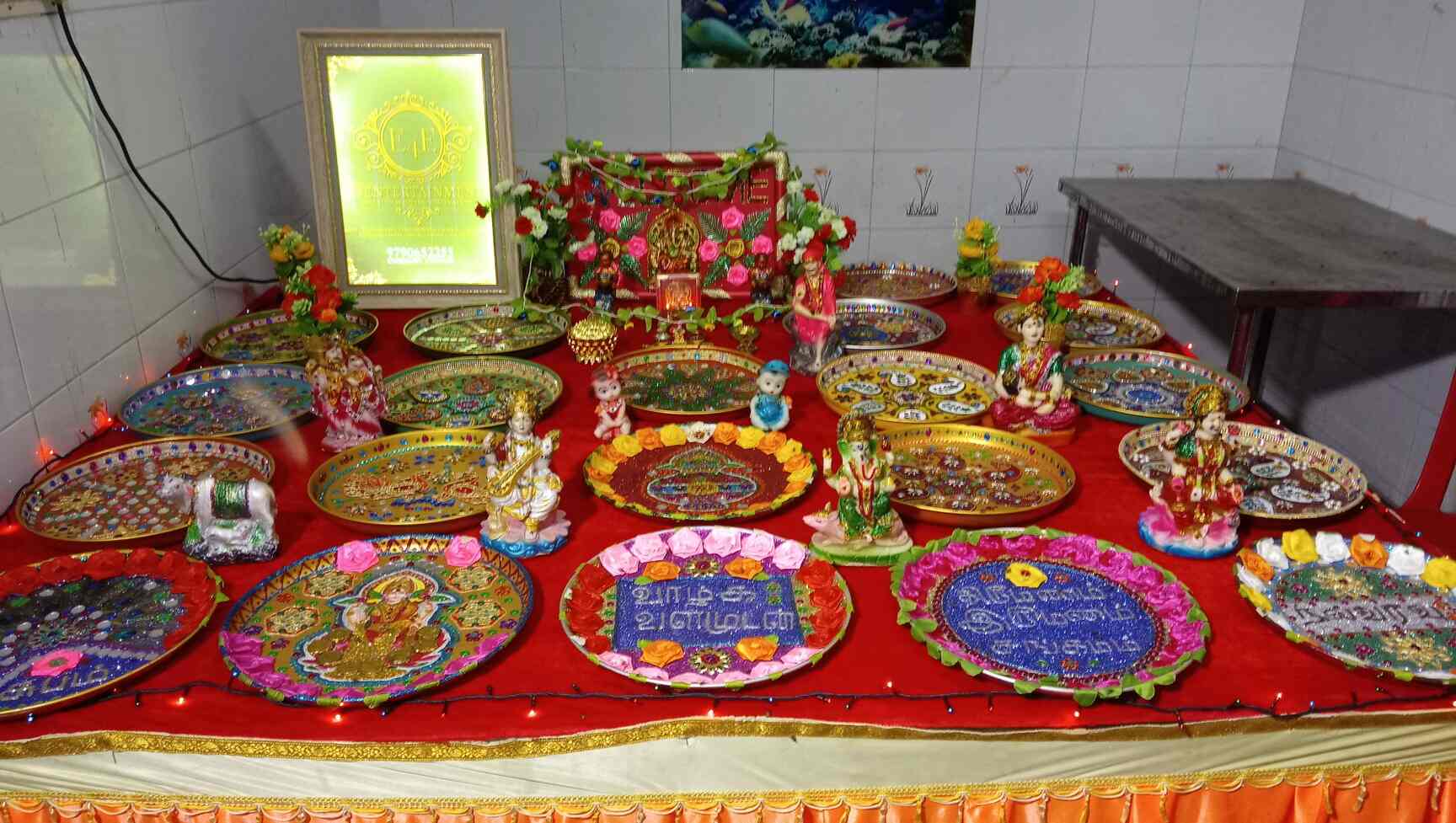 Top Puja Thali Dealers in Porur Best Aarthi Plate Dealers Chennai