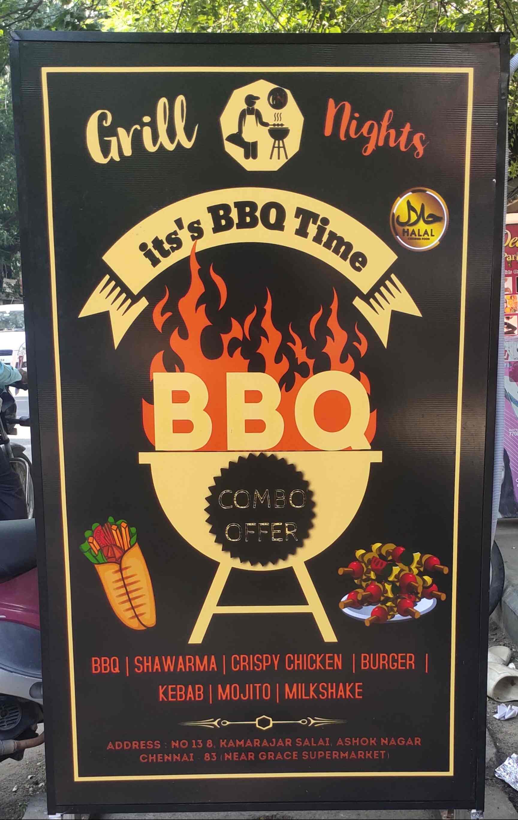 Grill Nights in Ashok Nagar,Chennai Order Food Online Best