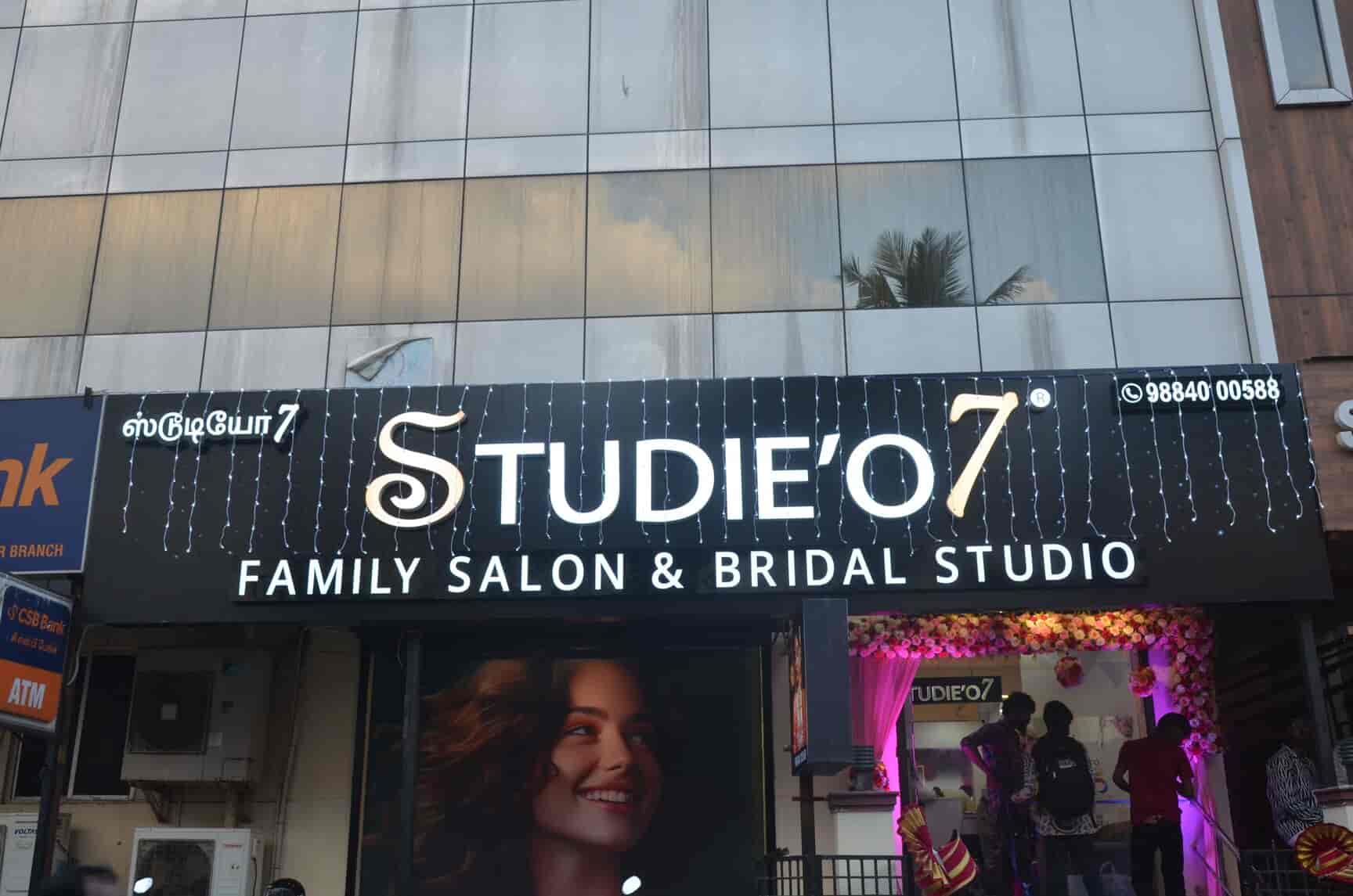 Studieo7 Family Salon & Bridal Studio in Kolathur,Chennai Best Salons