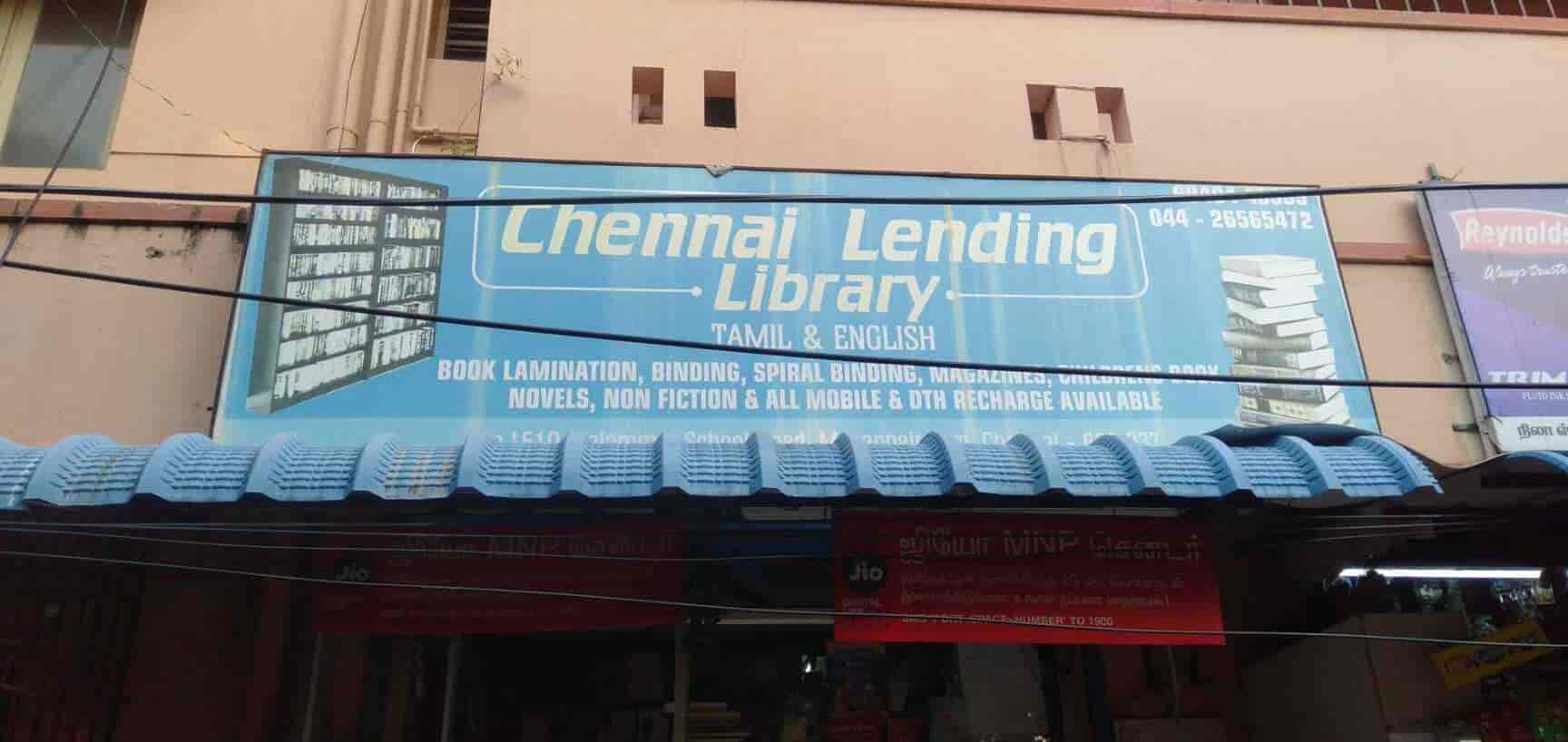 Chennai Lending Library in Mogappair East,Chennai Best Reading