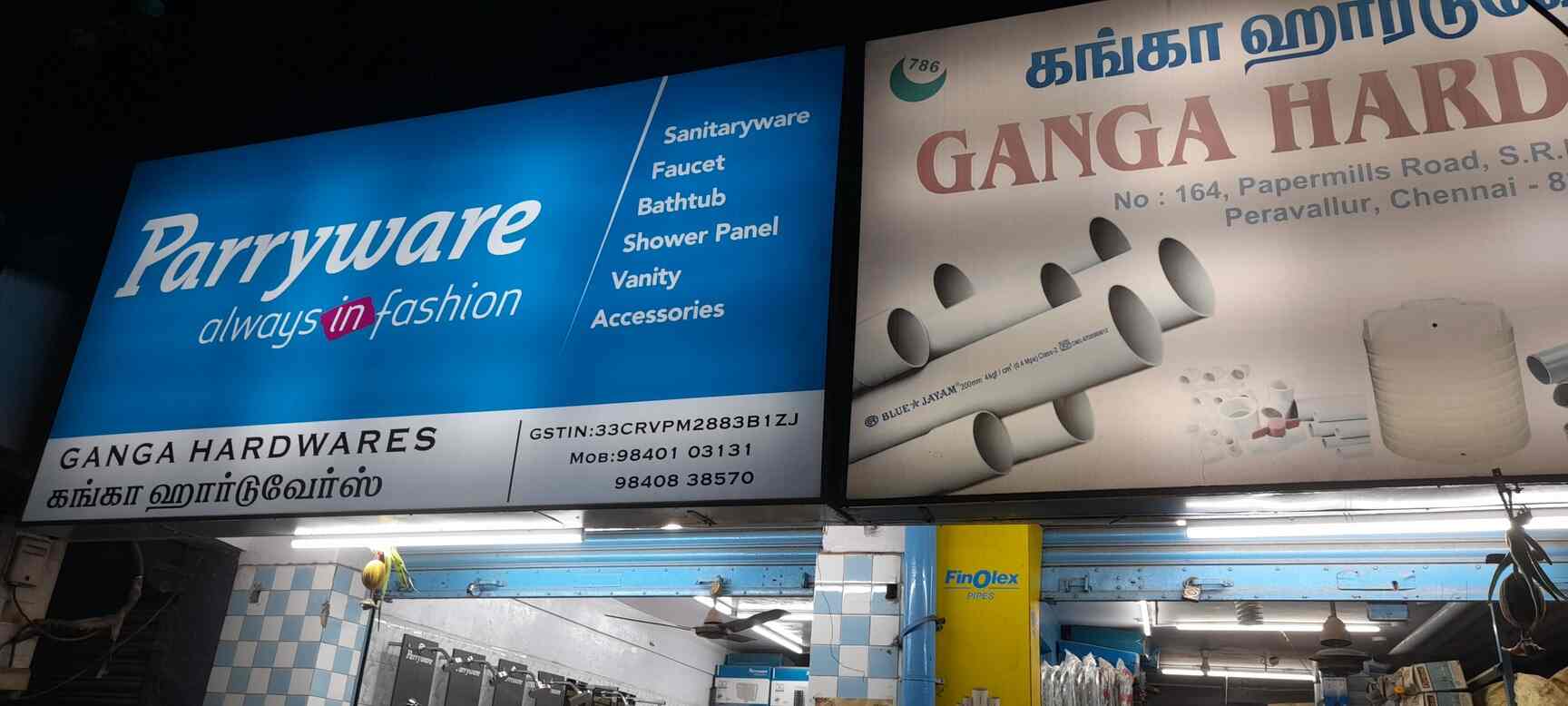 Ganga Hardwares in PeravallurJawahar Nagar,Chennai Best Industrial