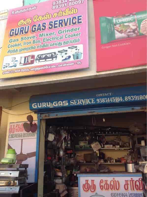 Guru Gas Service in Vanuvampet,Chennai Best Gas Stove Dealers in