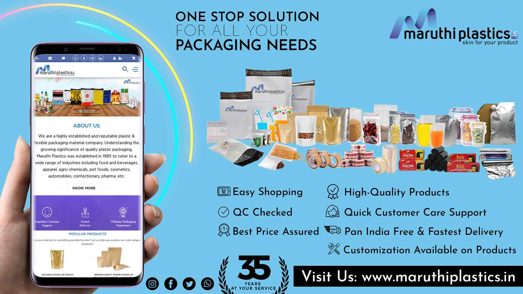 Maruthi Plastics And Packaging Chennai Pvt Ltd, Egmore Packaging