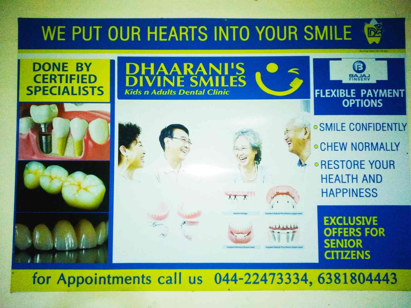 Dhaarani's Divine Smiles KIDS N Adults Dental Clinic in Madipakkam ...