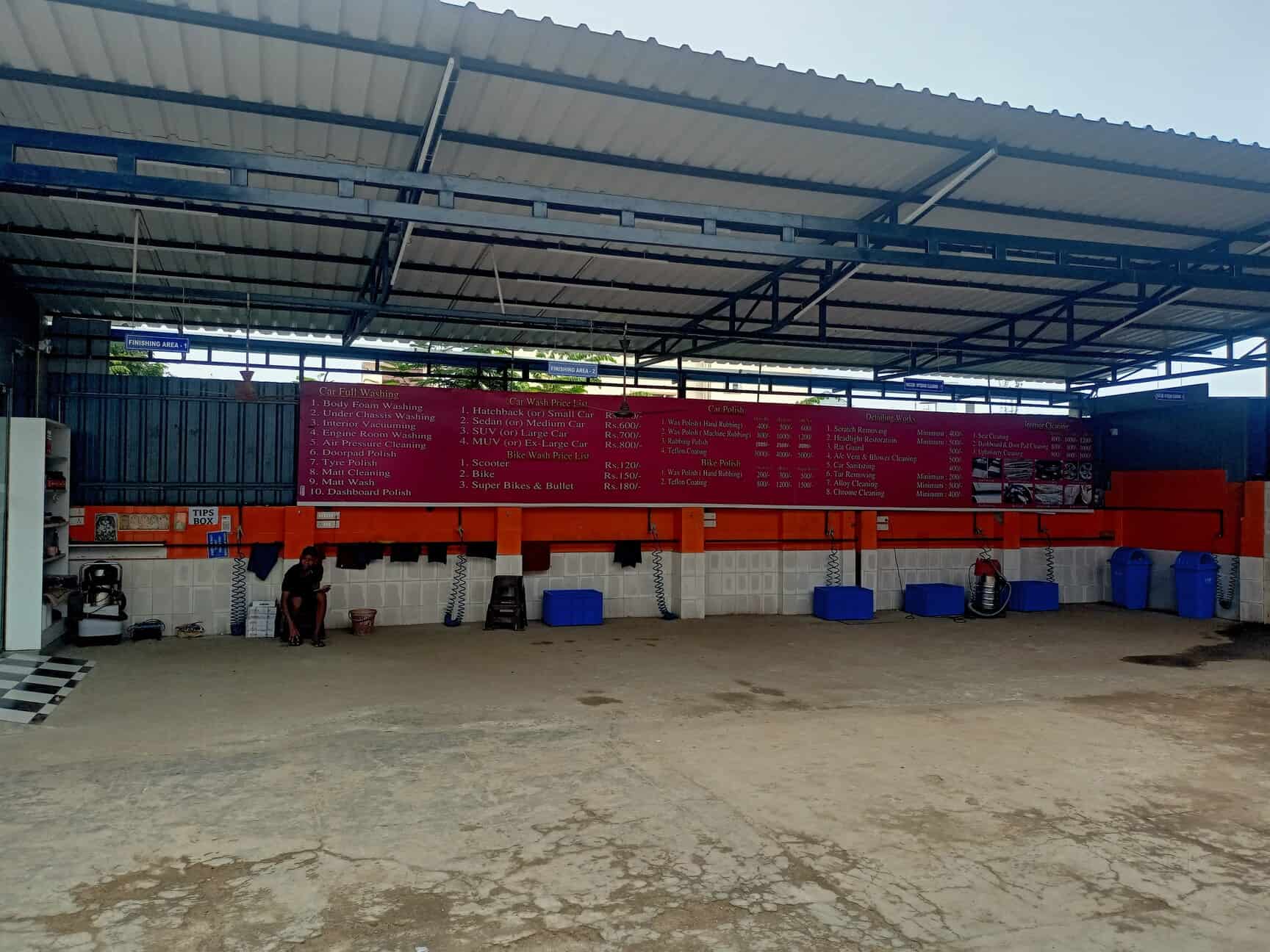 Royal Car Wash in Kolathur,Chennai Best Car Washing Services in