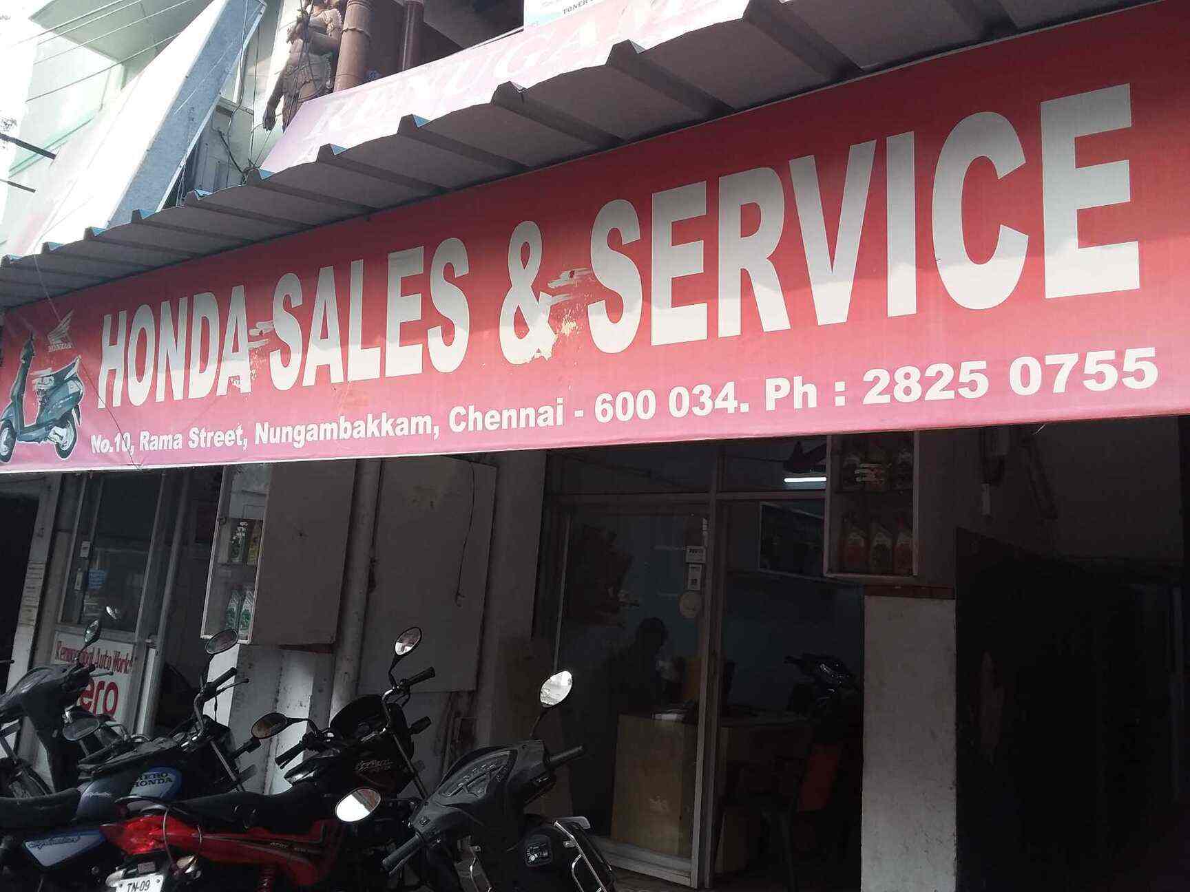 Renugambal Auto Works in Nungambakkam,Chennai Best TVSMotorcycle