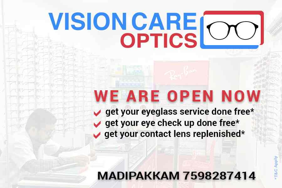 Vision Care Opticals in Madipakkam,Chennai - Best Opticians in Chennai ...